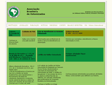Tablet Screenshot of abraso.org.br